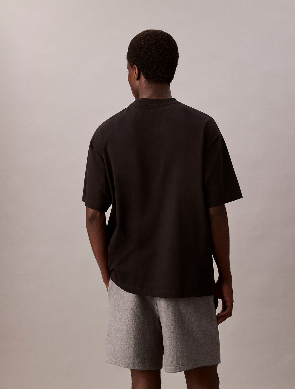 寬鬆版型 Monogram T 恤, Black, hi-res