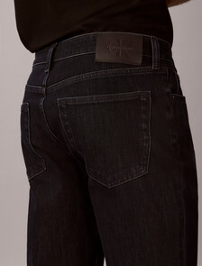 37.5 修身牛仔褲, BLUE BLACK STONE, hi-res