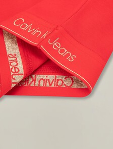 龍年標誌底帶 T 恤, Chinese Red, hi-res