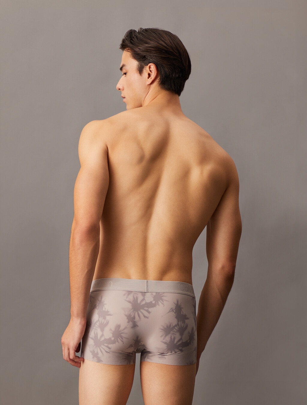 CK Black Print Low Rise Trunk, TIE DYE SHADOWS_ASH, hi-res