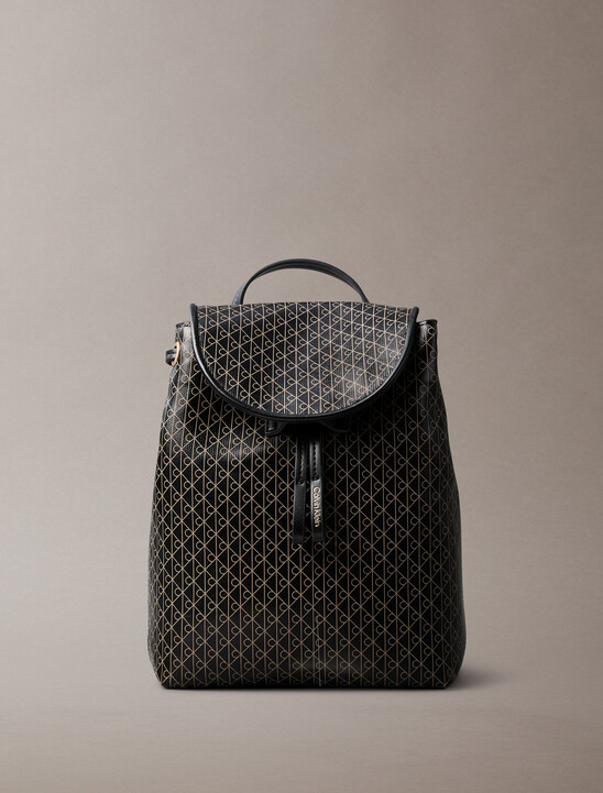 Allover Emblem Logo Mini Backpack