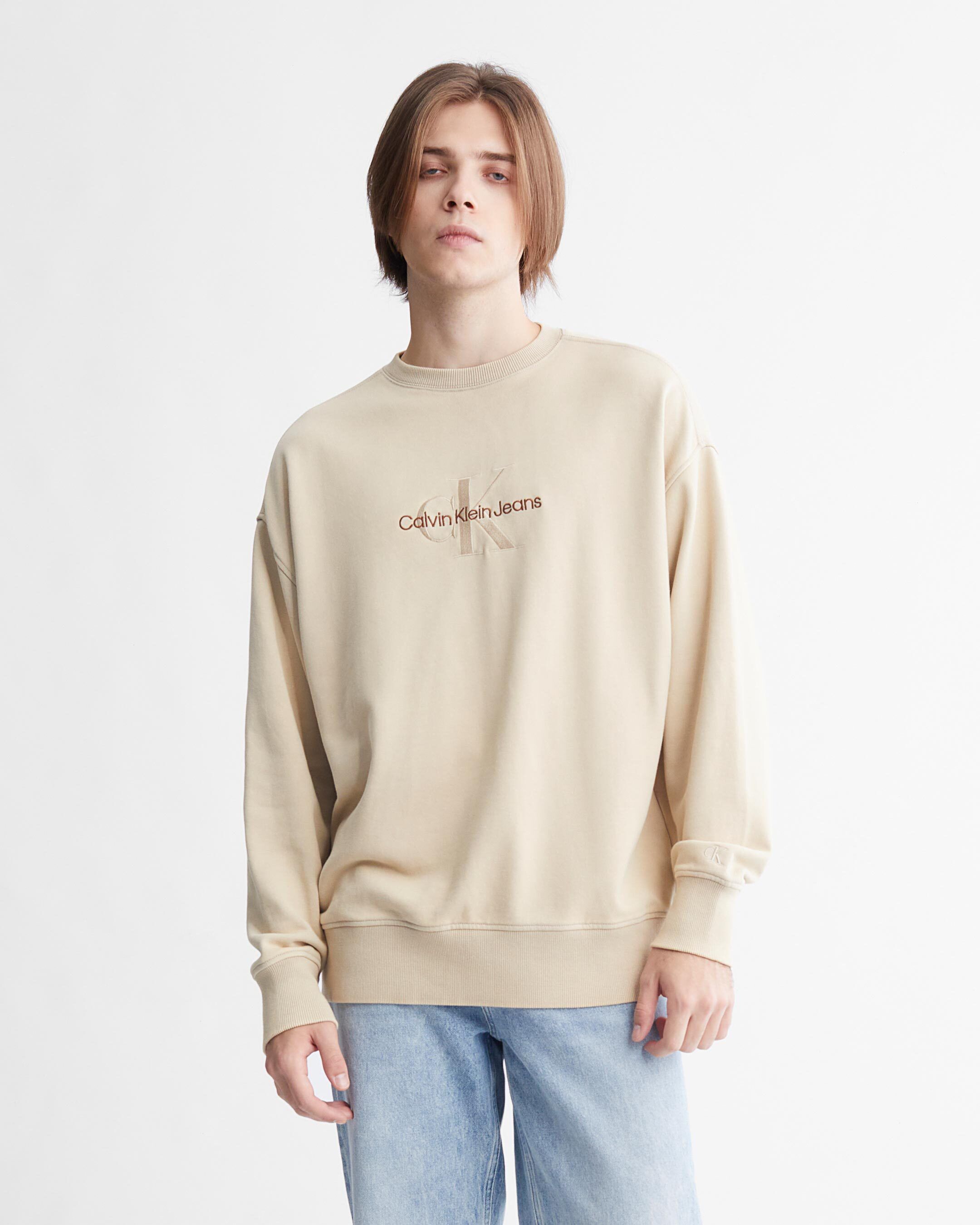 Calvin klein jeans new arrivals crew neck sweatshirt