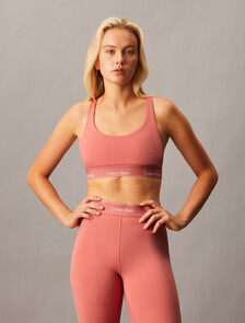 Essentials Modern Sport 中度承托胸罩, Antique Pink, hi-res