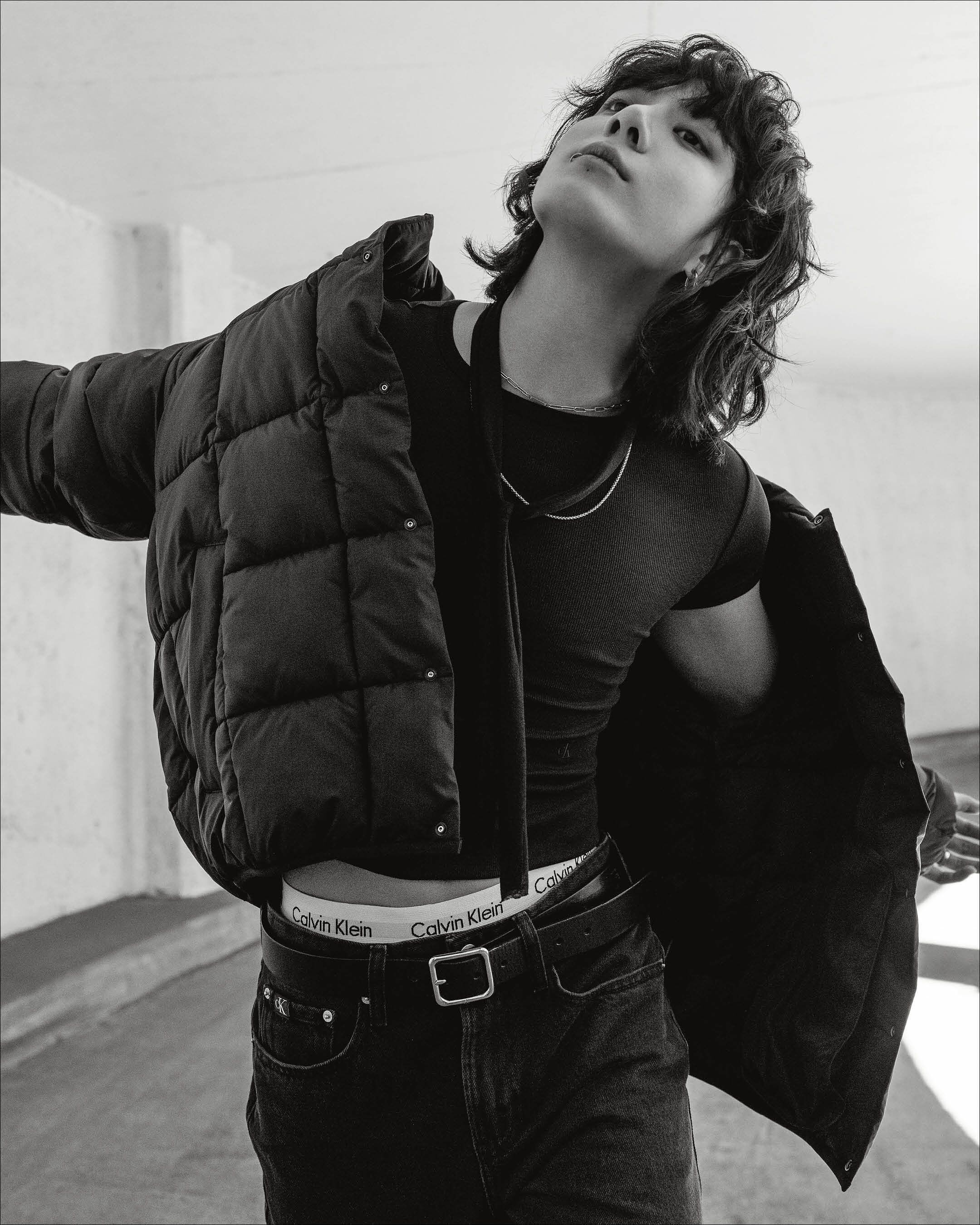 Calvin klein jeans down jacket hotsell
