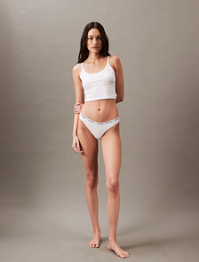Modern Logo Thong, Classic white, hi-res