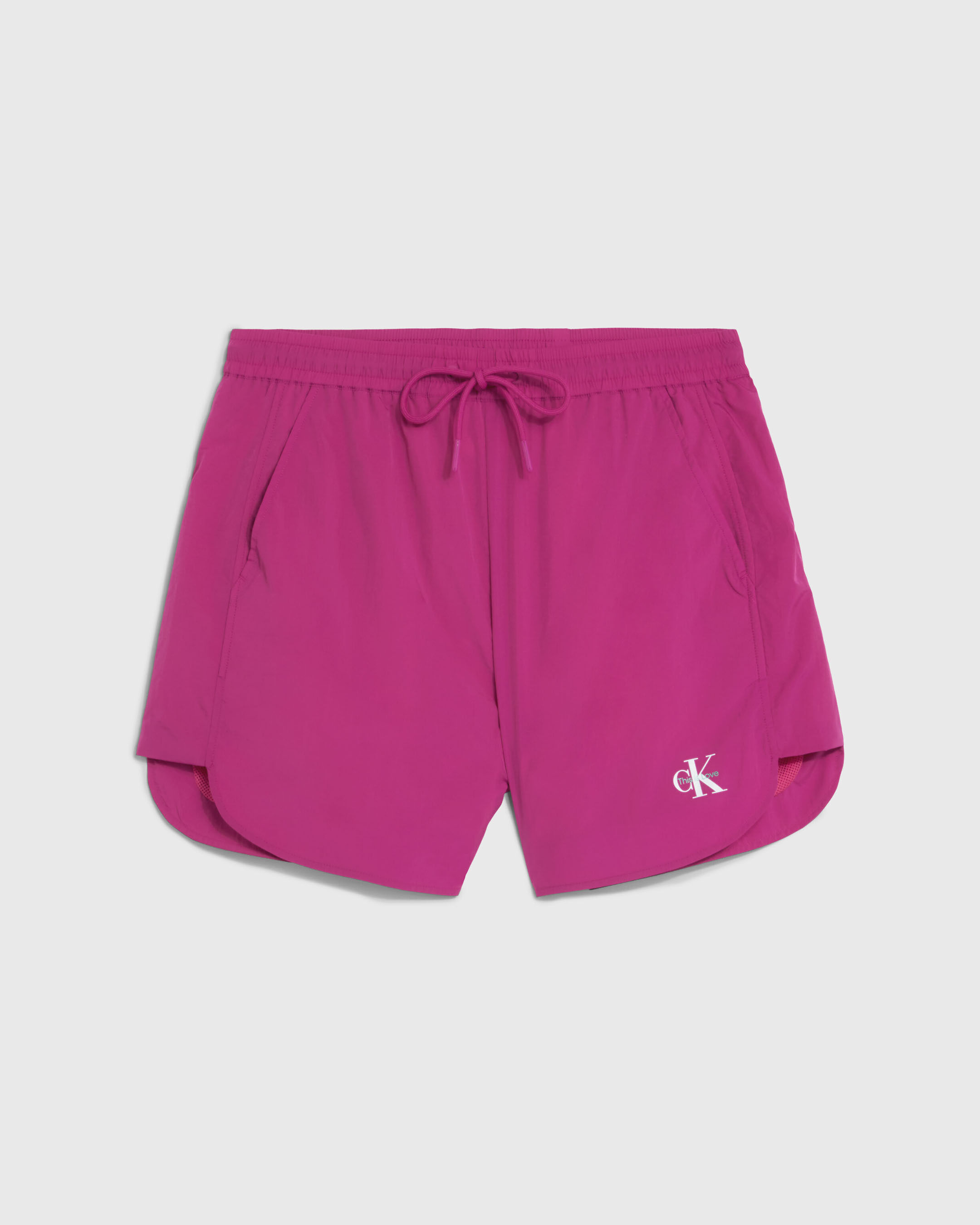 Pride Unisex Nylon Runner Shorts pink Calvin Klein Taiwan