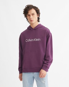 Hero Logo Terry Hoodie | purple | Calvin Klein Taiwan