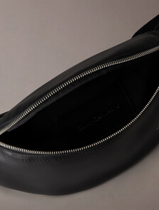 Monogram Waist Bag, Black, hi-res