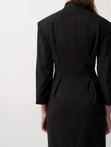 Addison連身裙, Black, hi-res