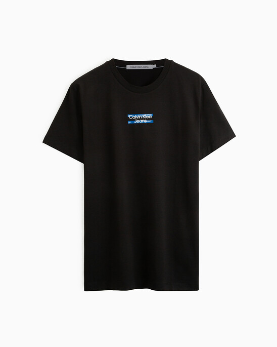 Mid Logo Print Slim Fit Tee