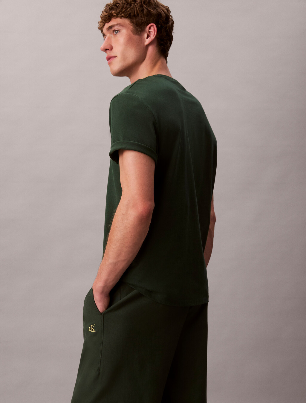 高級抓絨運動褲, Sycamore, hi-res