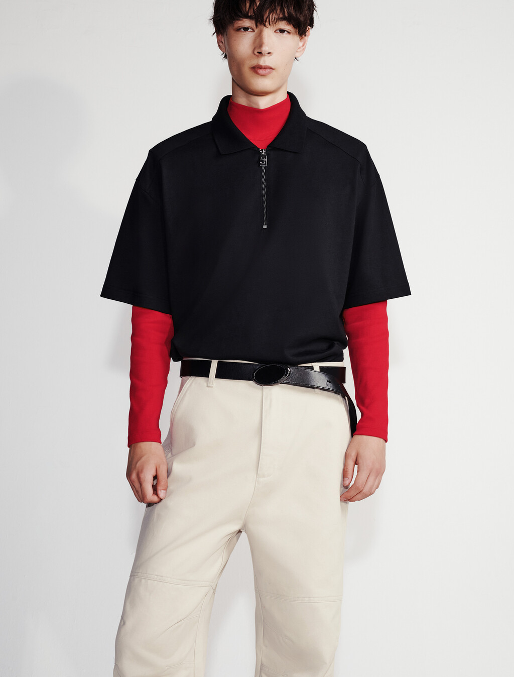 Wide Leg Chinos, Peyote, hi-res