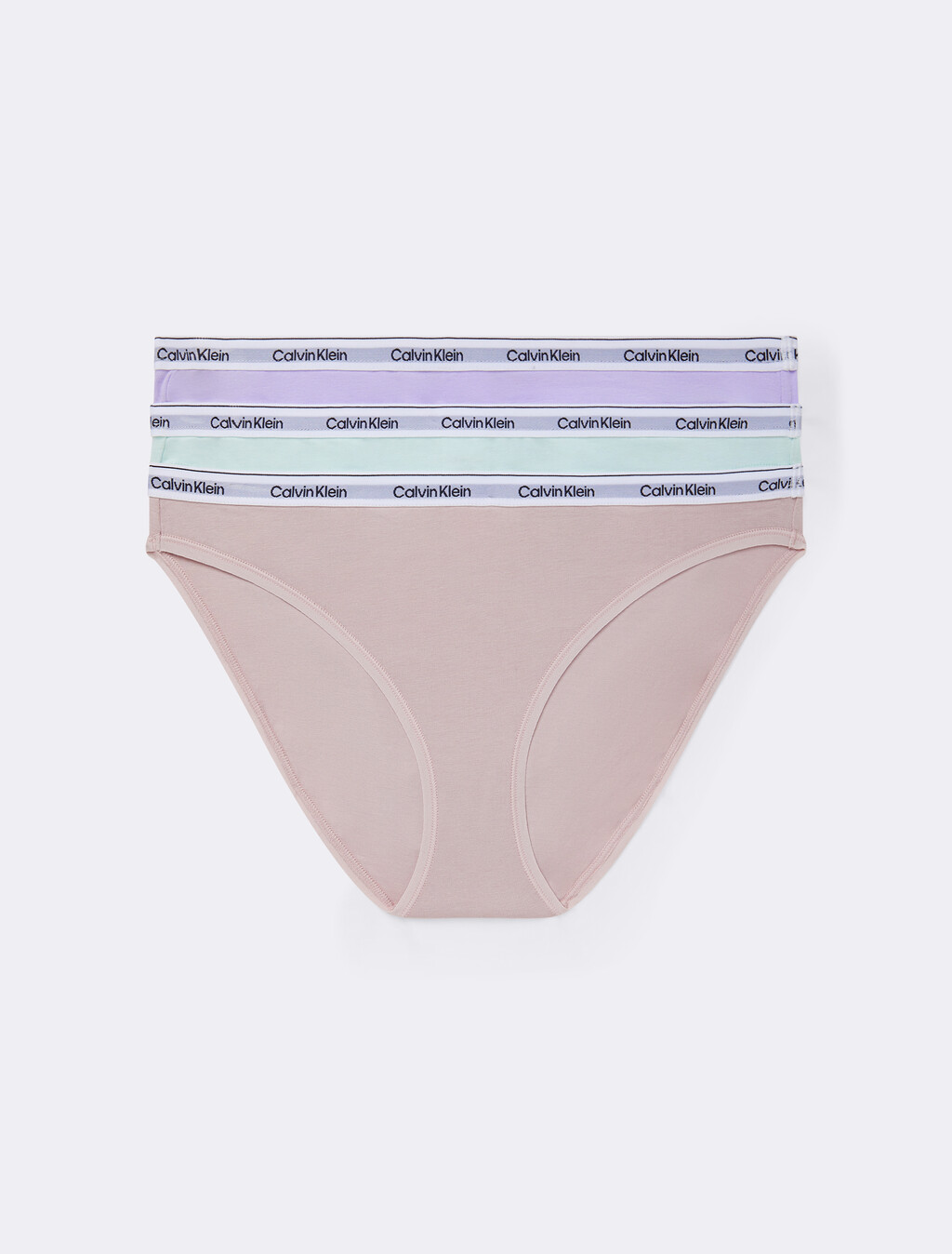 3 Pack Low Rise Bikini Briefs, PINK ICE, hi-res