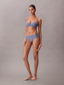 Icon Logo Lace Hipster, Blue Tulip, hi-res