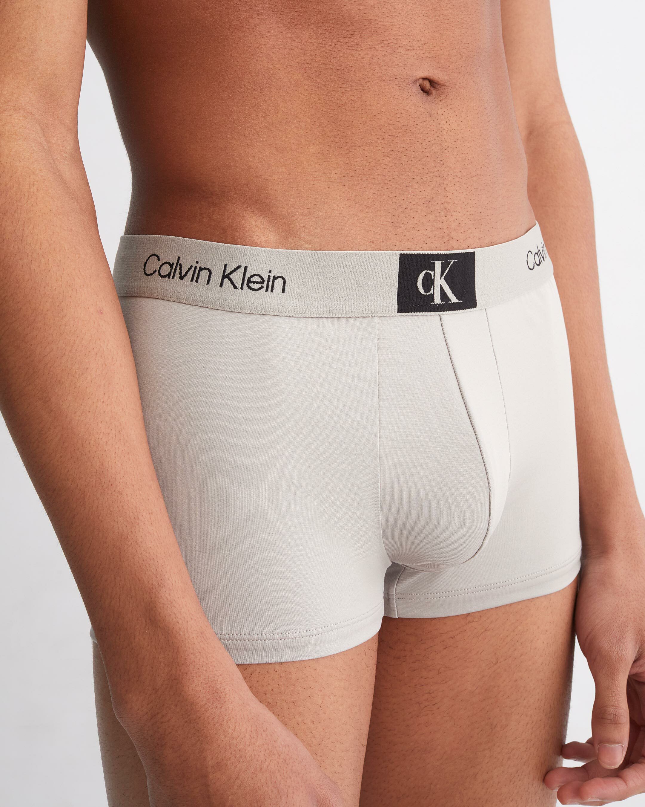 Calvin klein deals long trunks