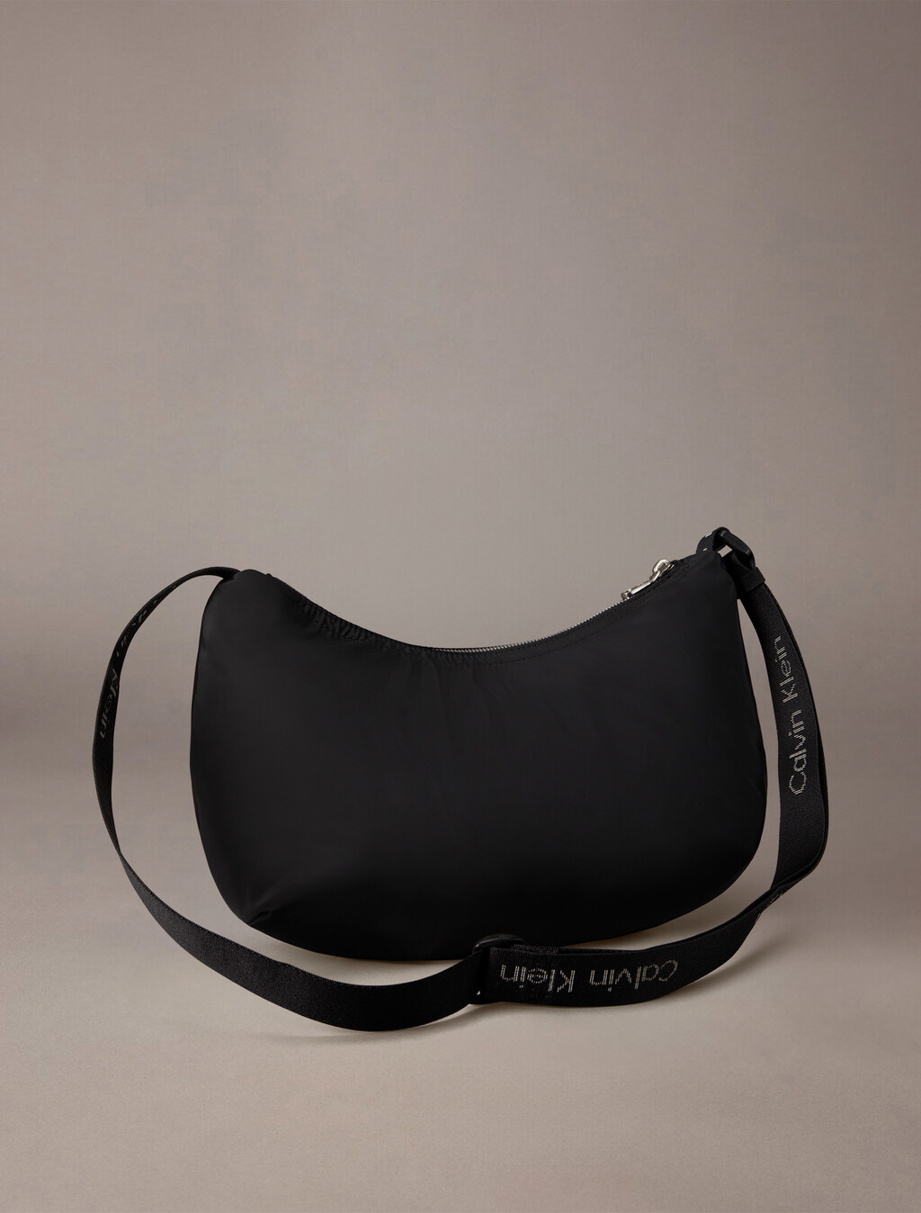 All Day 日常尼龍單肩包, Black, hi-res