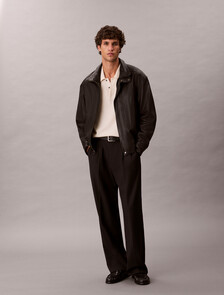 羊絨 Polo 毛衣, Baby's Breath, hi-res