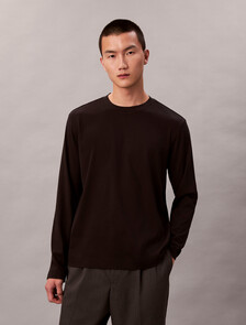 Premium Long Sleeve Tee, Black, hi-res