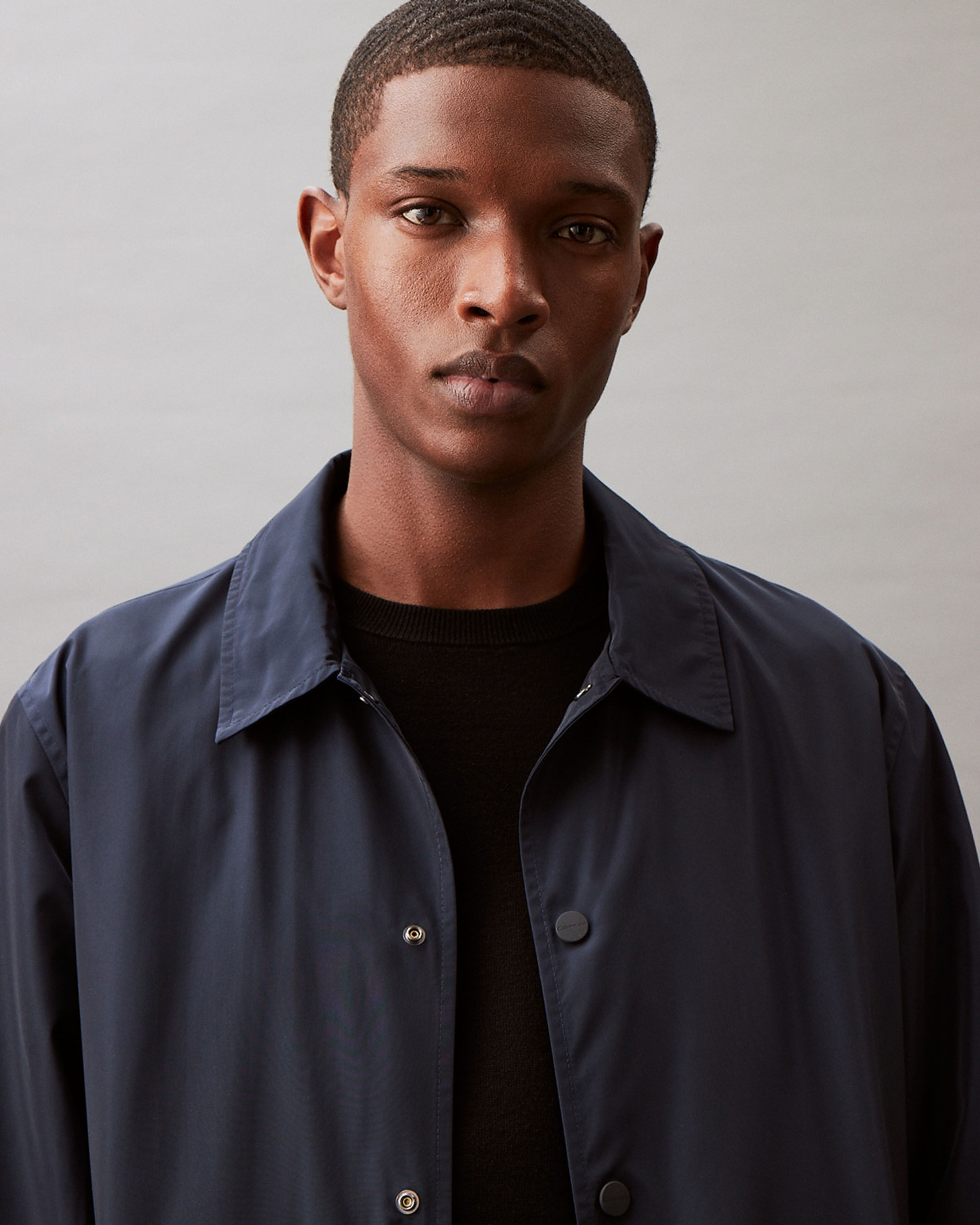 Calvin klein ossin coach jacket shop
