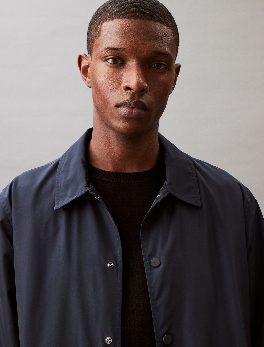 Nylon Coaches Jacket, Dark Sapphire, hi-res