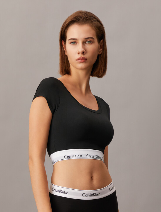 Icon Cotton T-Shirt Bralette