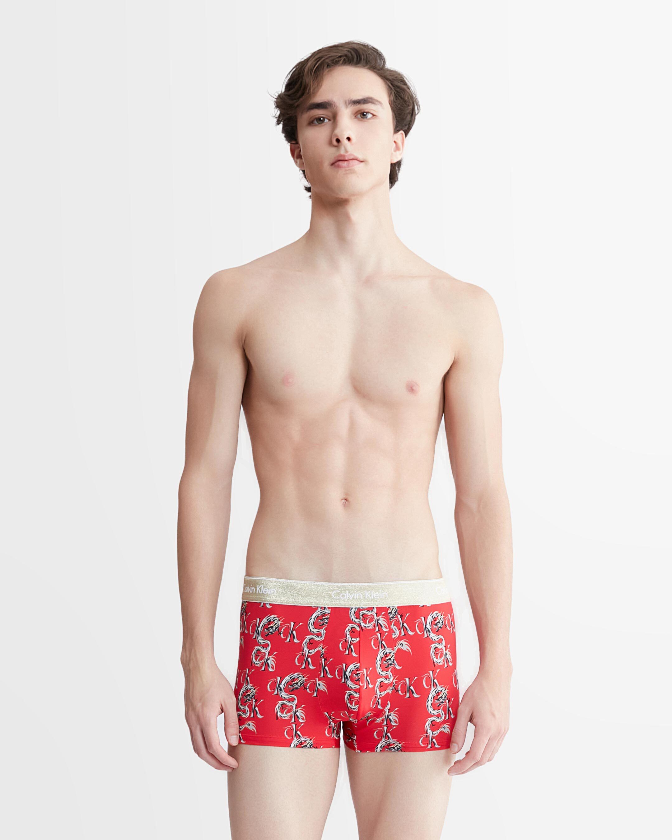 Calvin klein monogram trunks sales