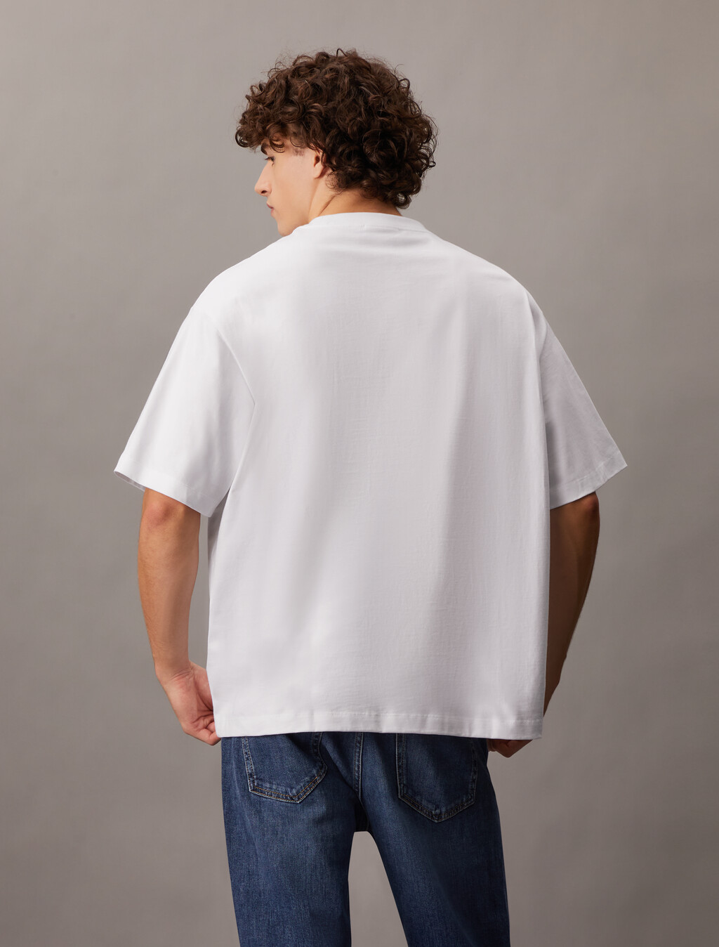 Monogram Regular Tee, Brilliant White, hi-res