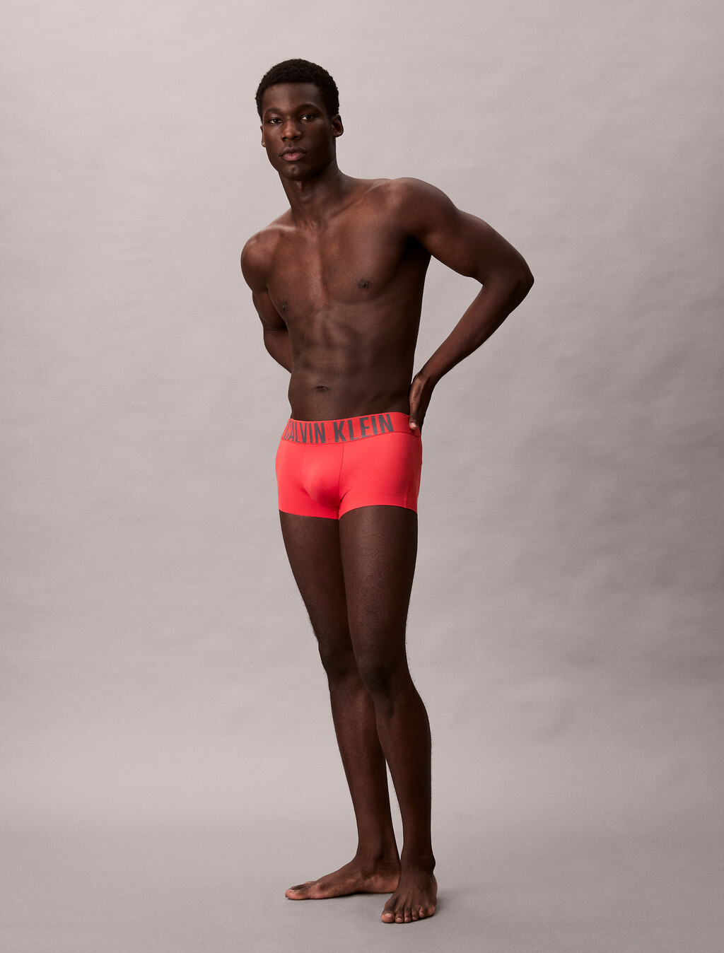 Sport Low Rise Trunks - Intense Power Micro, VERMILLION BROWN W/ TURBULENCE, hi-res