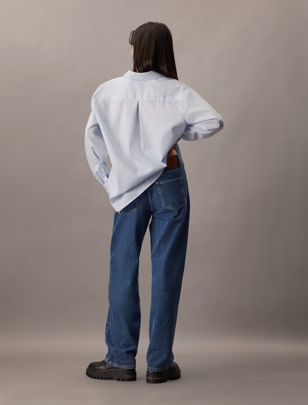 90 年代寬鬆牛仔褲, Denim Medium, hi-res