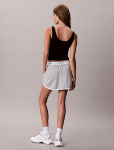 Icon Sport Cotton Skort, B10 Grey Heather, hi-res
