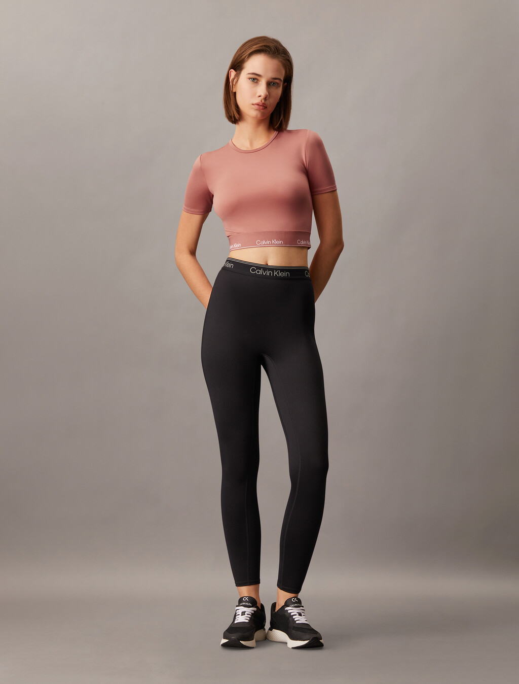Modern Sport Short Sleeve Tee, Antique Pink, hi-res