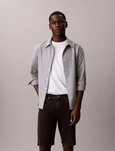 Slim Denim Shorts, CK ESSENTIAL BLACK, hi-res