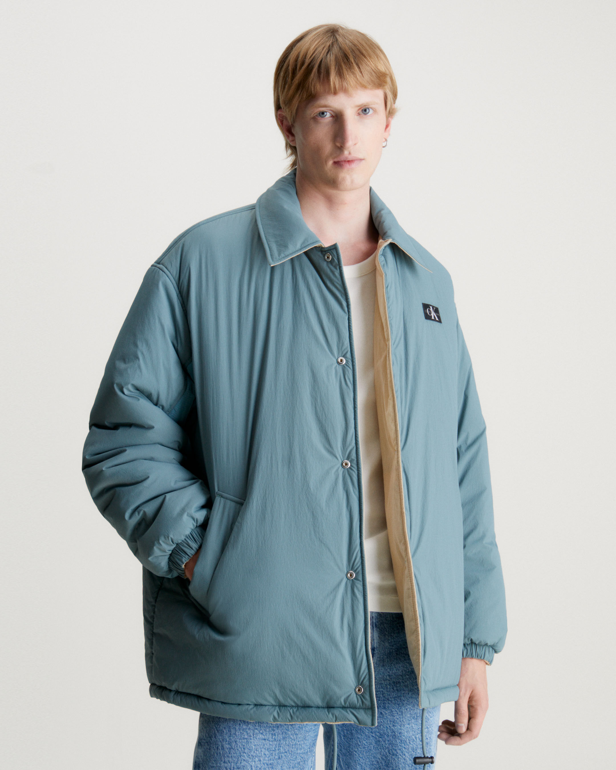 Calvin klein overhead new arrivals jacket