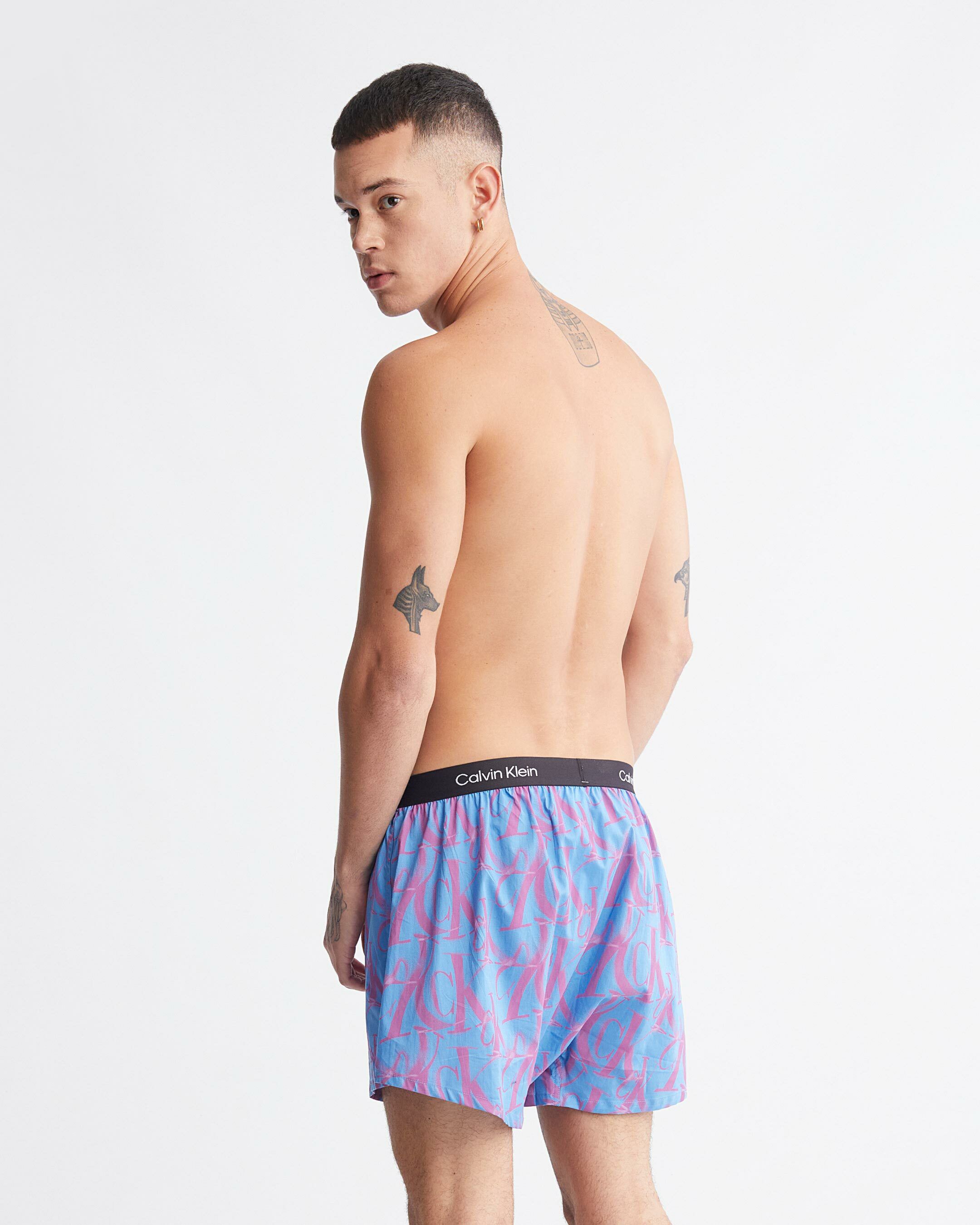 Calvin Klein 1996 Woven Cotton Boxers