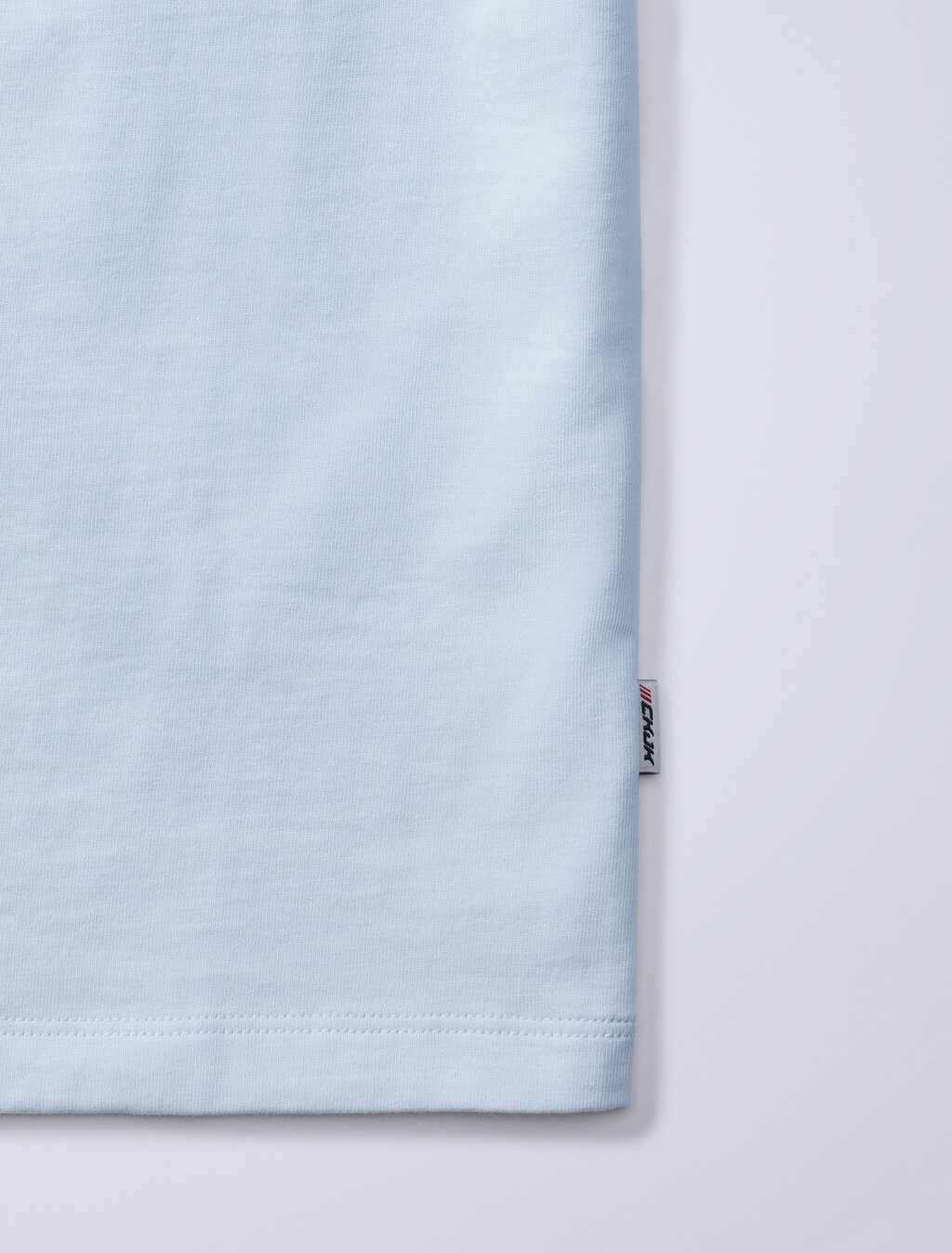 Jung Kook for Calvin Klein Icons Graphic Ringer Baby Tee, Pale Horizon, hi-res