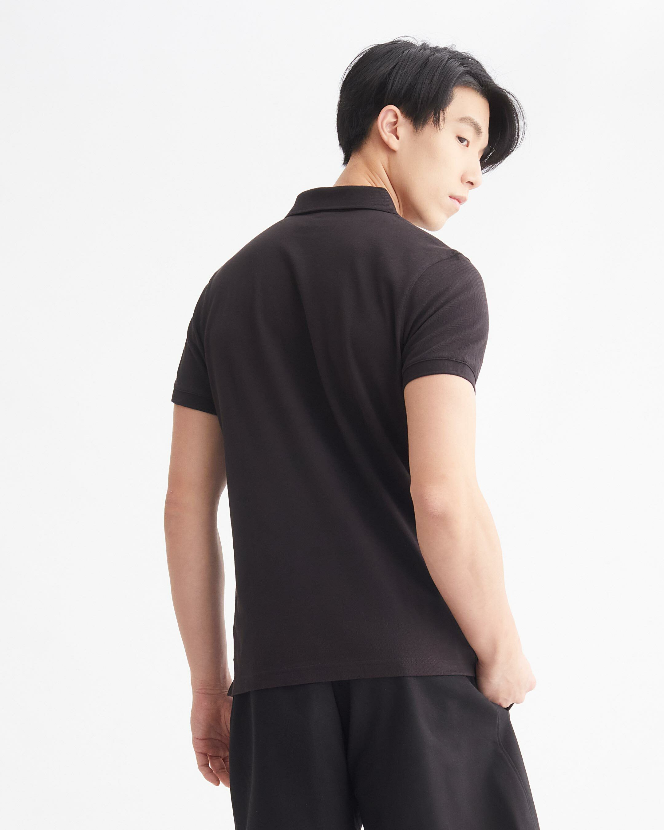 Nocturnal Reds Color Block Polo