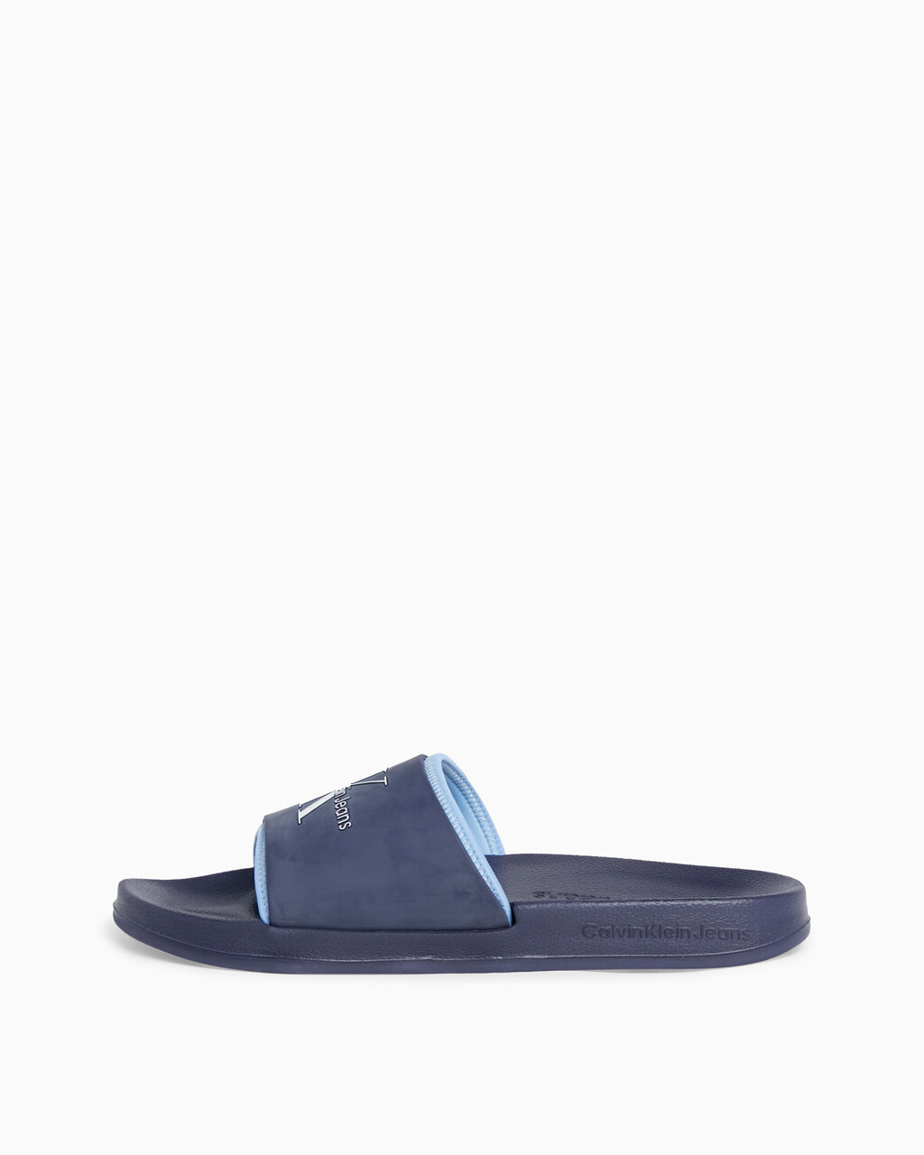 Norwich Monogram Slides | blue | Calvin Klein Taiwan