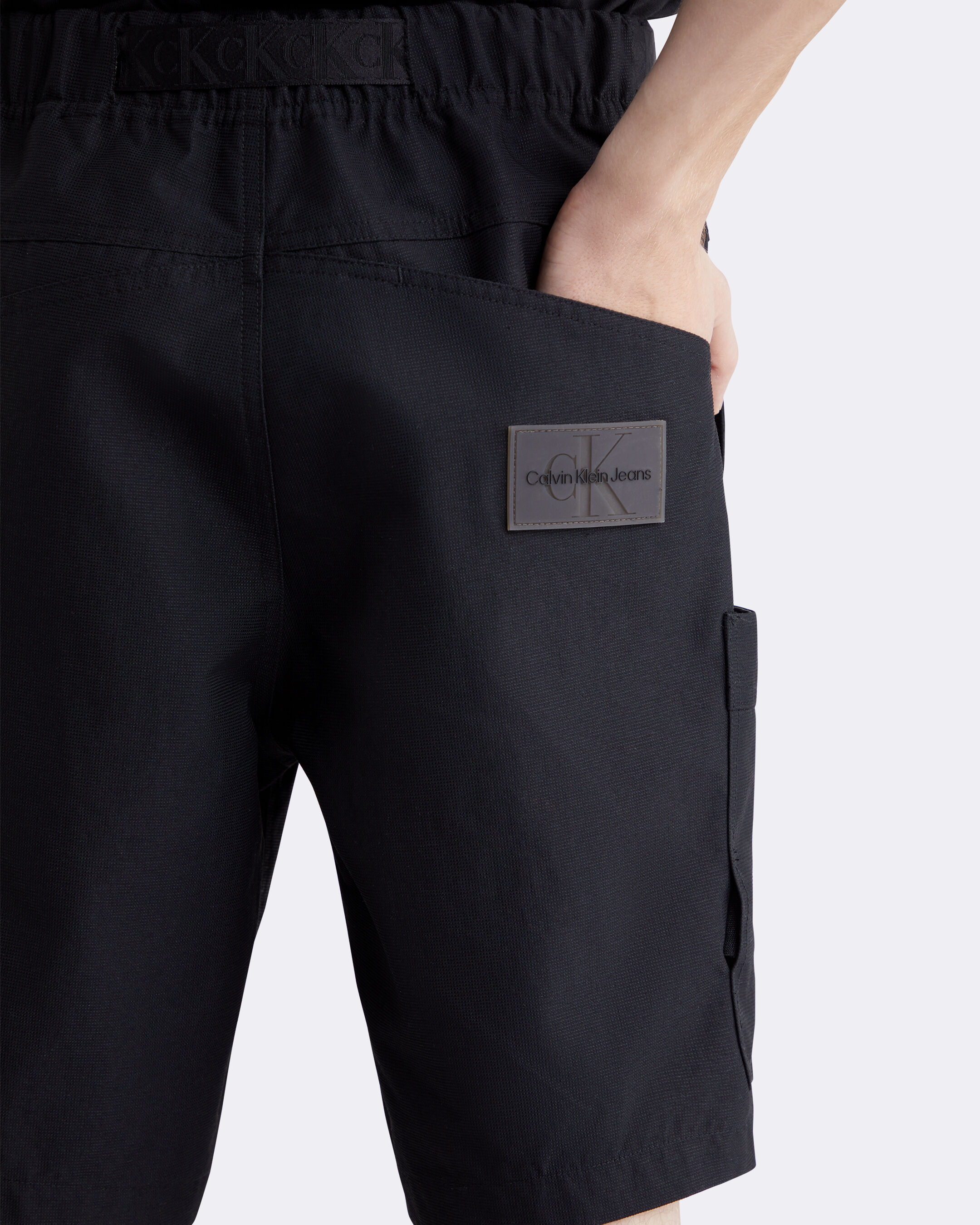 Premium Capsule Utility Shorts | black | Calvin Klein Taiwan
