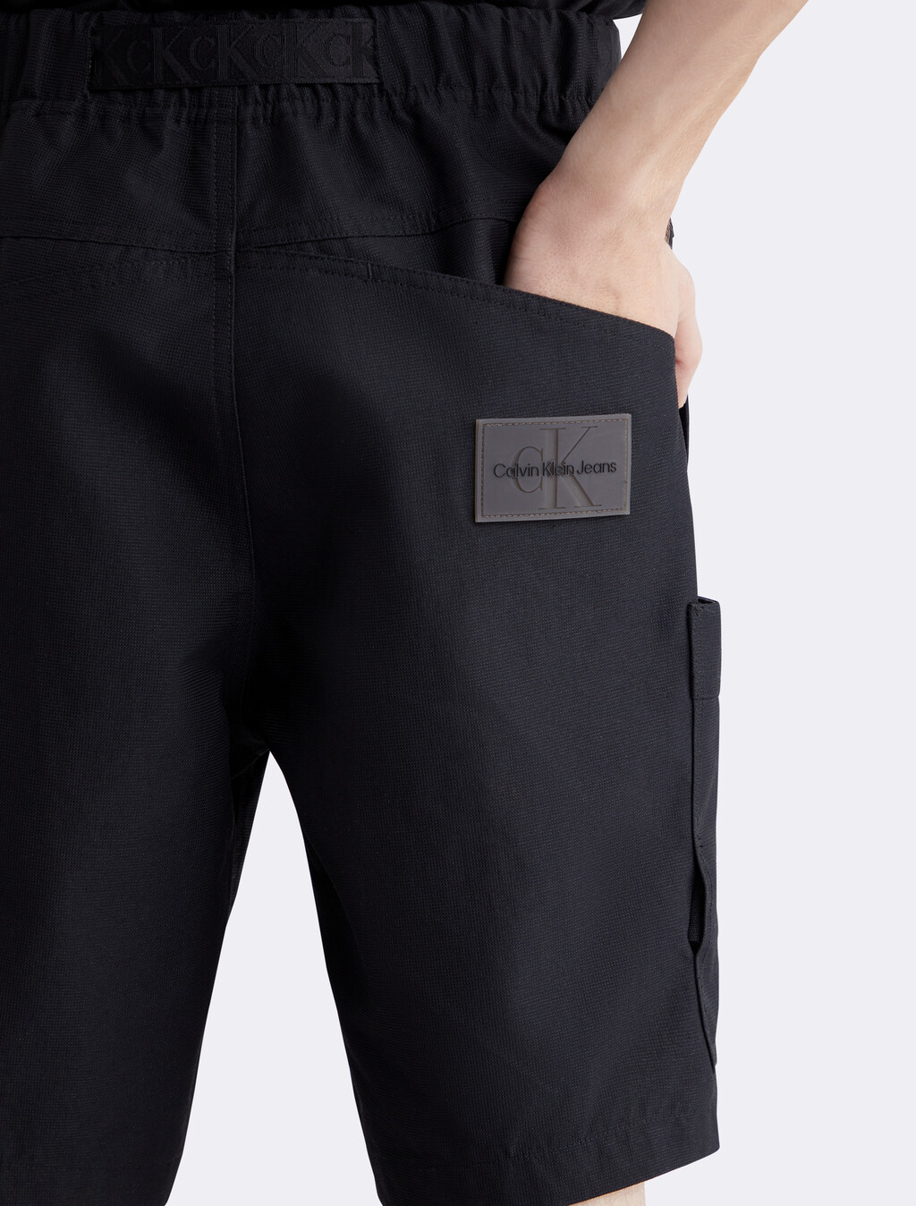 Premium 特別限定工裝風短褲, Ck Black, hi-res