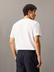Smooth Cotton 防紫外線棉質 T 恤, Bright White, hi-res