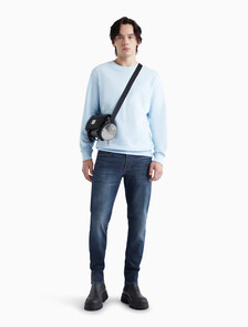 37.5 修身窄口牛仔褲, Denim Dark, hi-res