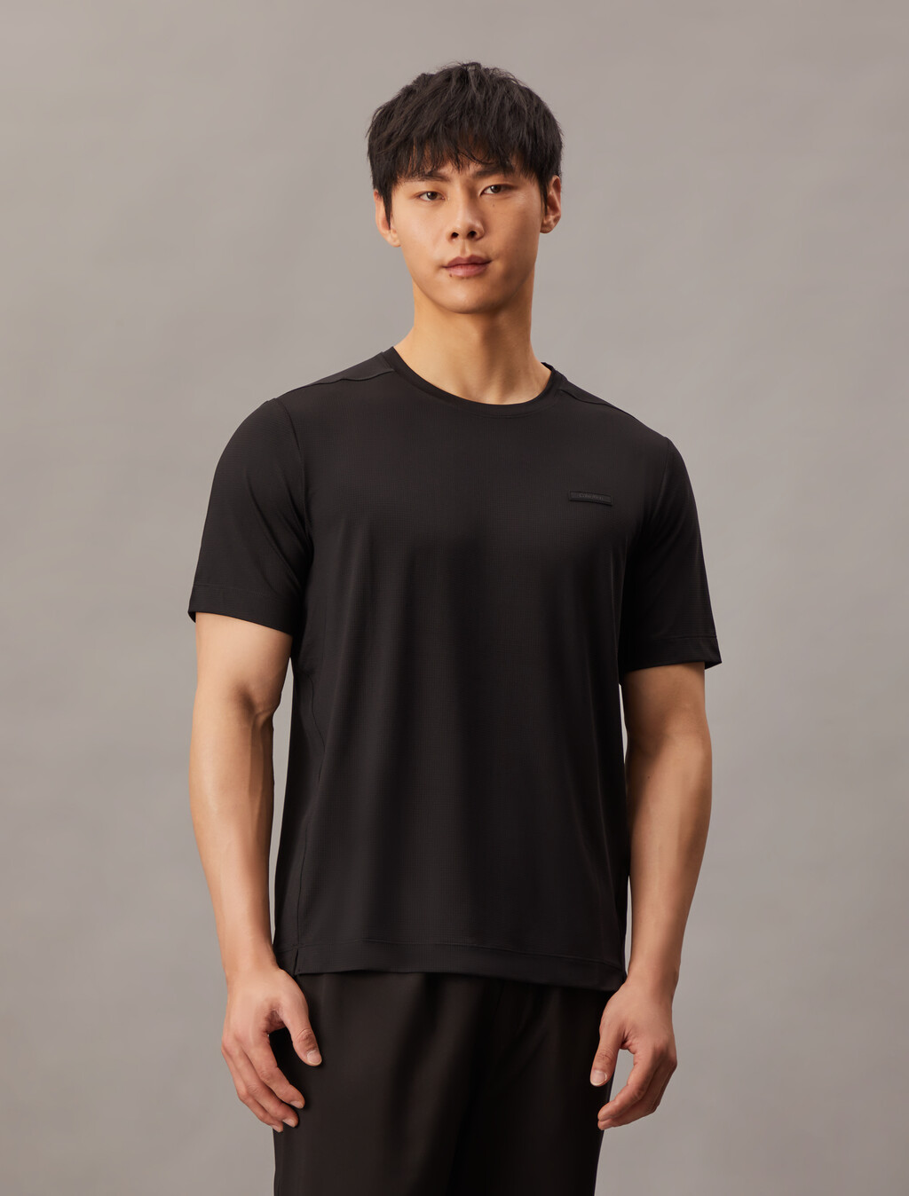 基本款輕量 T 恤, Black, hi-res