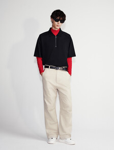Wide Leg Chinos, Peyote, hi-res