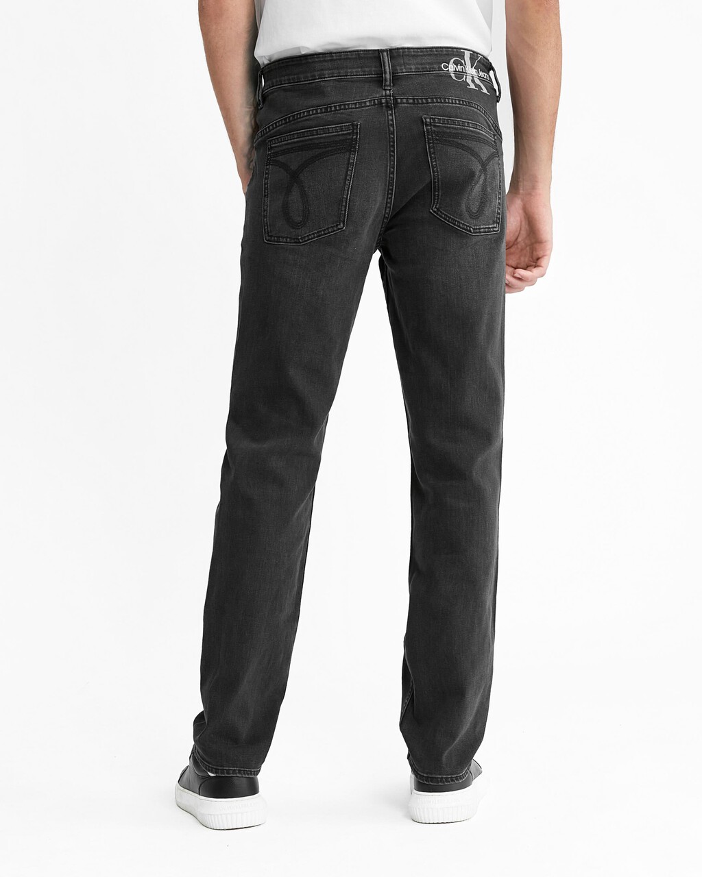 37.5 Black Comfort Stretch Body Jeans, Denim Black, hi-res