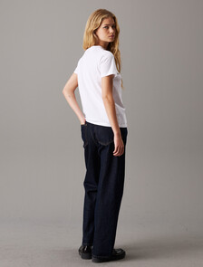 Monogram 標誌 T 裇, Brilliant White, hi-res