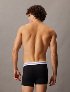 Icon Cotton Air Trunks, Black, hi-res