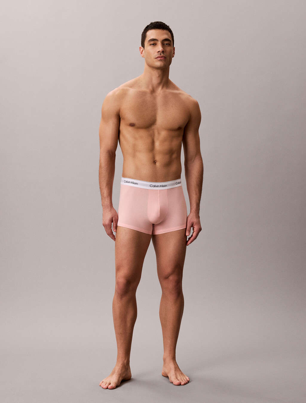 Icon Cotton Stretch Trunks 2 Pack, Bright Peach/ Breezy Blue, hi-res