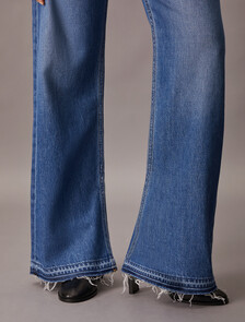 Tencel High Rise Wide Leg Jeans, Denim Light, hi-res