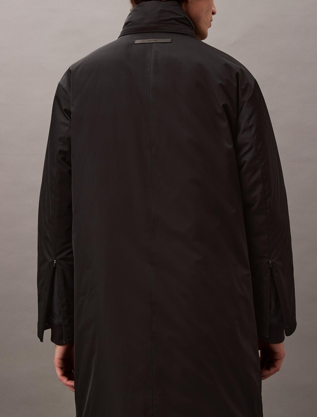 Nylon Padded Parka, Black Beauty, hi-res