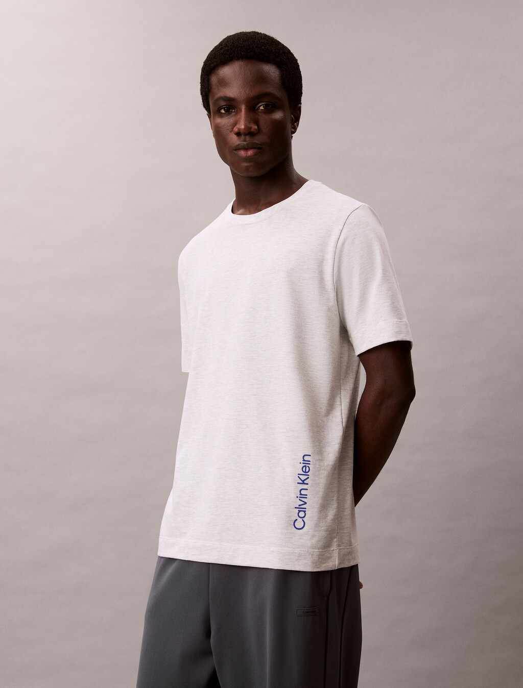 Icon Sport Vertical Logo Tee, BC01 Light Grey Heather, hi-res